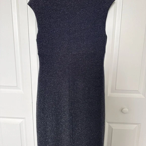 Lauren Ralph Lauren Mother of the Bride Sheath Dress Metallic Knee Length Sz 16 - Picture 7 of 9